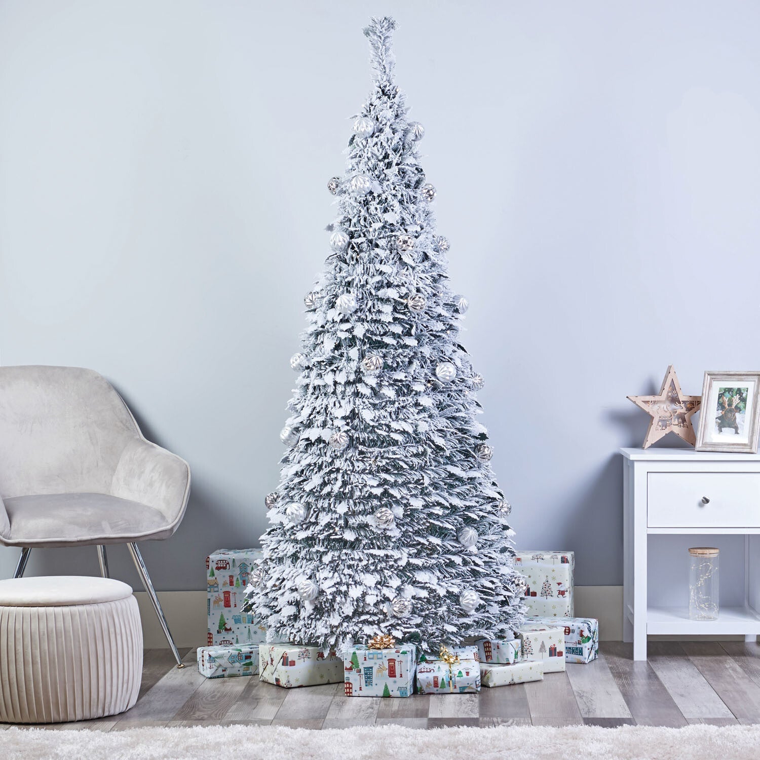 🎄 Árvore de Natal Deluxe 1,80m com Luzes Integradas (Pop-Up) montagem rápida