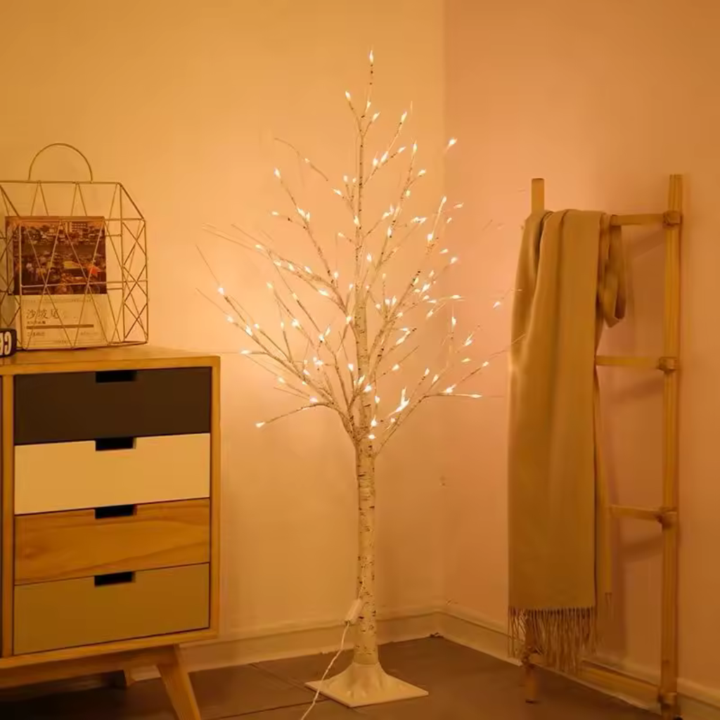 Árvore Luminosa de Bétula LED – Para Decoração de Ambientes e Eventos