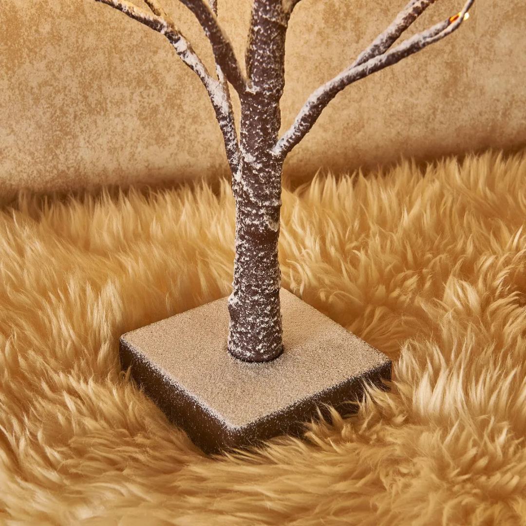 Árvore De Natal Decorativa Exclusiva, Coberta de Neve