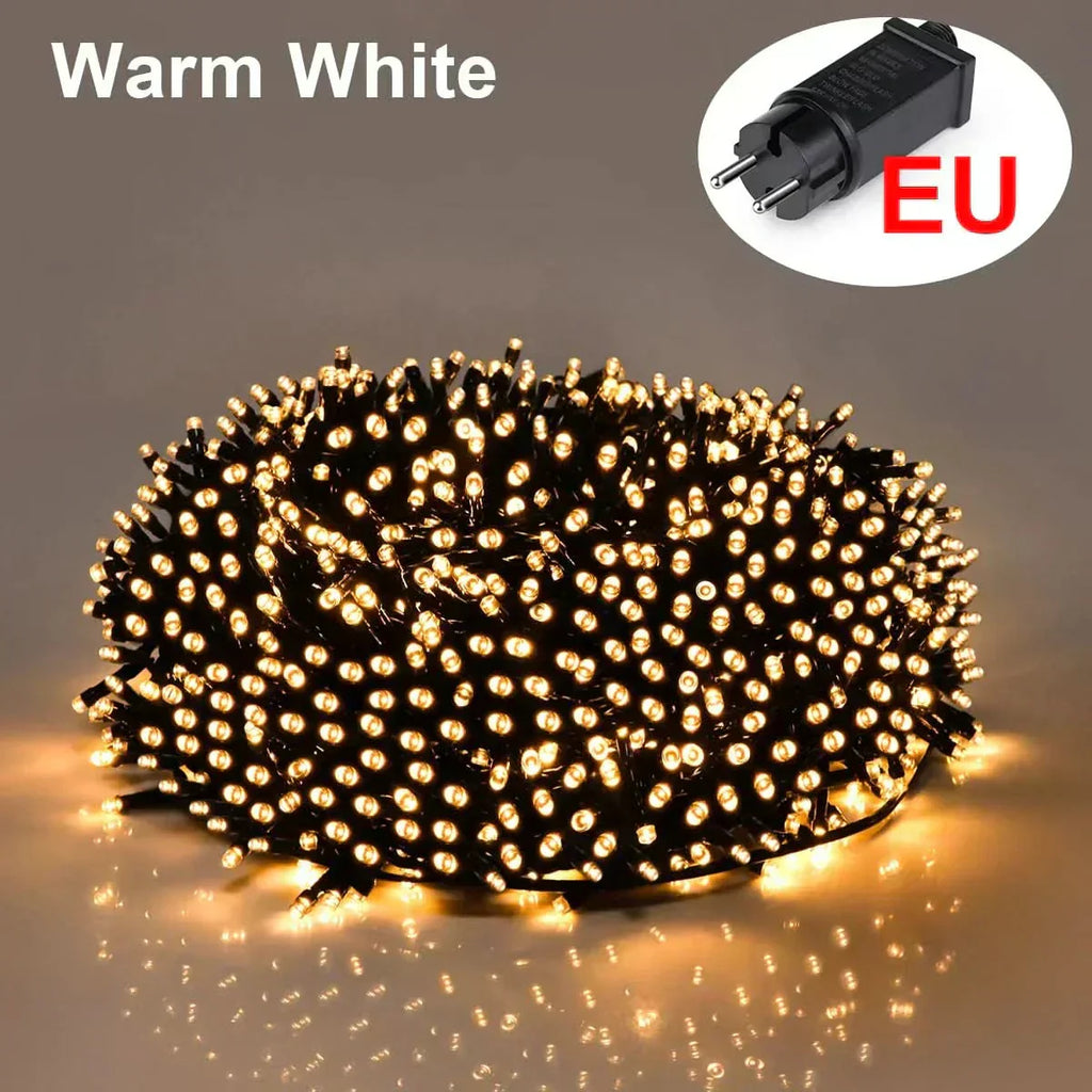 Luzes de Natal LED Impermeáveis - Encanto e Magia