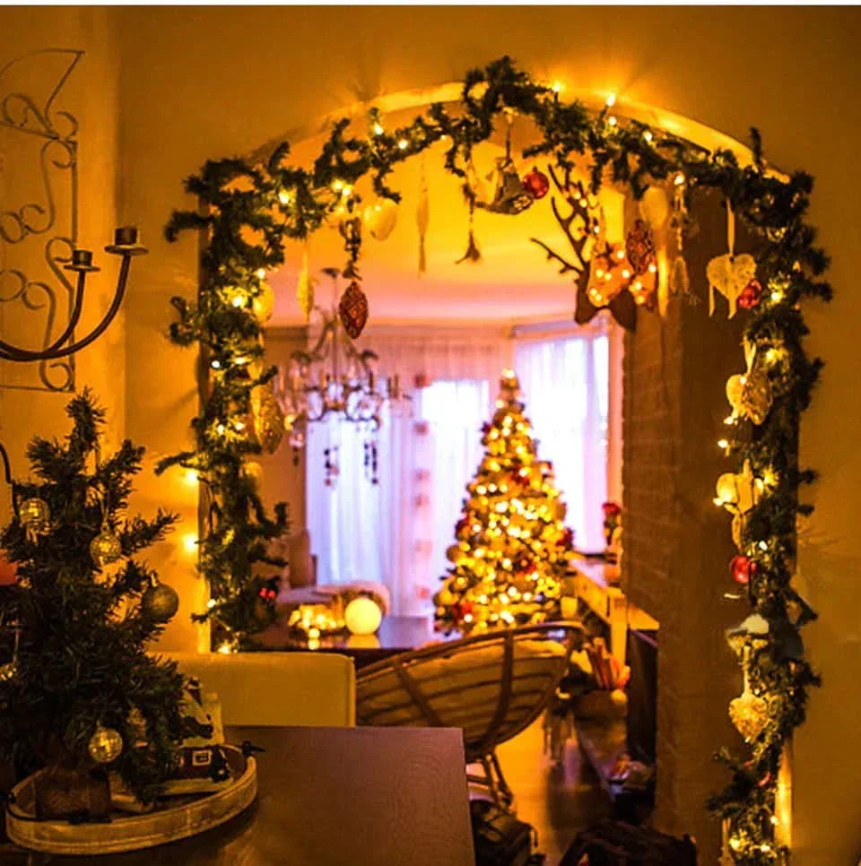 Luzes de Natal LED Impermeáveis - Encanto e Magia