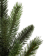 Árvore de Natal California Baby Redwood com Galhos Articulados, Suporte Metálico e Micro LEDs Embutidos
