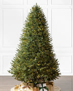 Árvore de Natal Verde Premium com Galhos Articulados, Suporte Metálico e Micro LEDs Embutidos