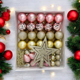 Kit 38 Peças Conjunto de Enfeites Decorativo