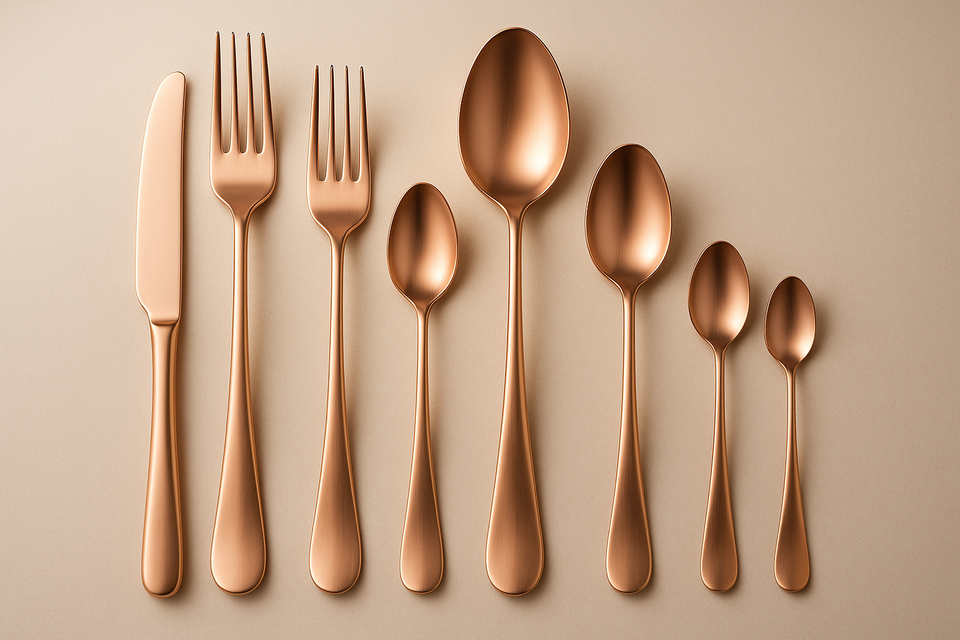 Conjunto Rose Gold
