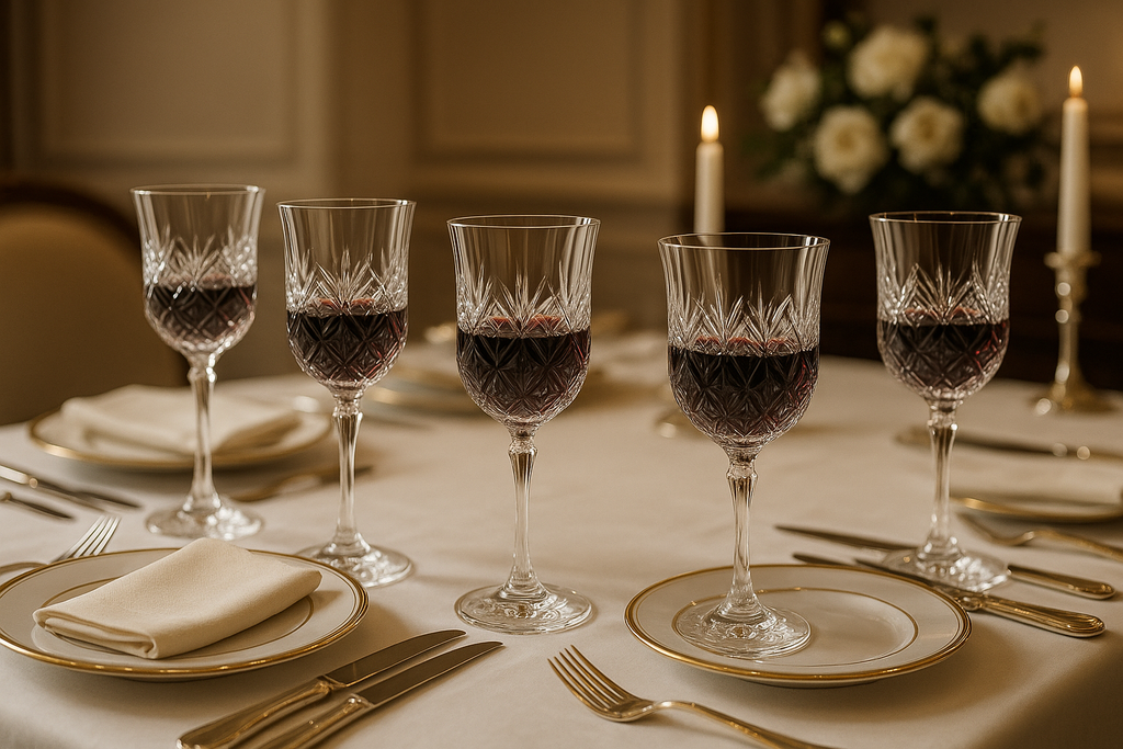 Taças com Vinho