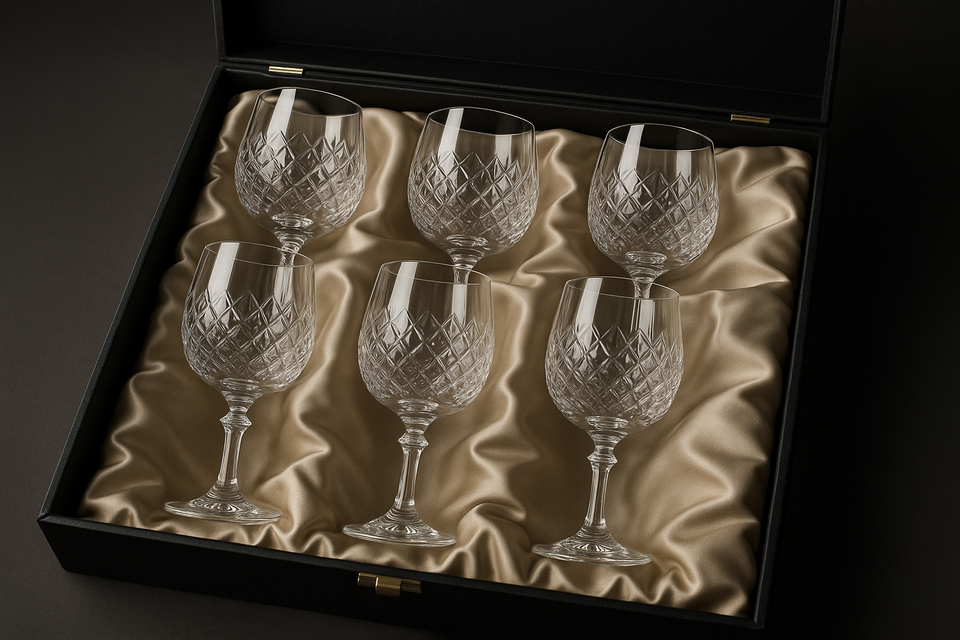 Conjunto Cristal Luxo