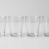 Conjunto 4 Copos Americanos Vidro - 250ml Básico